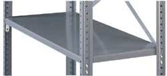 Tennsco - 36" Wide, 1" High, Open Shelving Extra Shelves for Commercial Shelving - Steel, 18" Deep, Use with Tennsco Commercial Shelving - USA Tool & Supply