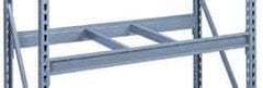 Tennsco - 2,150 Lb Capacity Bulk Storage Shelf Beam Kit - 96" Wide x 3-5/8" High x 48" Deep x 1-1/2" Thick, Medium Gray - USA Tool & Supply