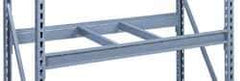 Tennsco - 2,150 Lb Capacity Bulk Storage Shelf Beam Kit - 96" Wide x 3-5/8" High x 24" Deep x 1-1/2" Thick, Medium Gray - USA Tool & Supply