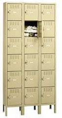 Tennsco - 6 Door, 6 Tier, Locker - USA Tool & Supply