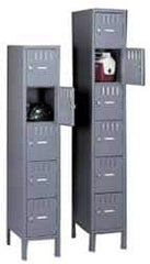 Tennsco - 18 Door, 6 Tier, Locker - USA Tool & Supply