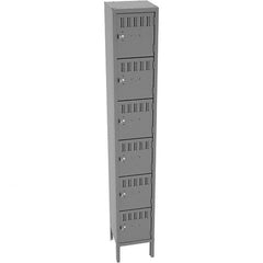 Tennsco - 6 Door, 6 Tier, Locker - USA Tool & Supply