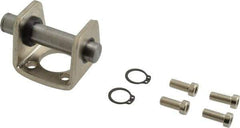 SMC PNEUMATICS - Air Cylinder Double Clevis - For 1-1/2" Air Cylinders, Use with NCGD - USA Tool & Supply