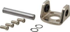 SMC PNEUMATICS - Air Cylinder Double Clevis - For 2-1/2" Air Cylinders, Use with NCGD - USA Tool & Supply