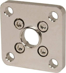 SMC PNEUMATICS - Air Cylinder Flange Mount - For 1-1/4" Air Cylinders, Use with NCGF/G - USA Tool & Supply