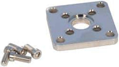 SMC PNEUMATICS - Air Cylinder Flange Mount - For 1-1/2" Air Cylinders, Use with NCGF/G - USA Tool & Supply