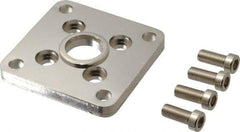 SMC PNEUMATICS - Air Cylinder Flange Mount - For 2" Air Cylinders, Use with NCGF/G - USA Tool & Supply