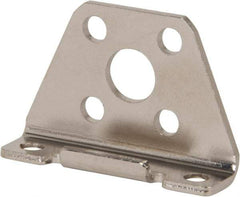SMC PNEUMATICS - Air Cylinder Foot Bracket - For 1/2" Air Cylinders, Use with NCQ2 Air Cylinders - USA Tool & Supply