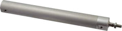 SMC PNEUMATICS - 3/4" Bore Double Acting Air Cylinder - 1/8 Port, 1/4-28 Rod Thread, 140 Max psi, 40 to 140°F - USA Tool & Supply