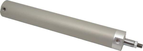 SMC PNEUMATICS - 2" Bore Double Acting Air Cylinder - 1/4 Port, 1/2-20 Rod Thread, 140 Max psi, 40 to 140°F - USA Tool & Supply