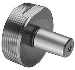 Vermont Gage - 2-1/2 - 8 Single End Tapered Plug Pipe Thread Gage - Handle Size 6, Handle Not Included - USA Tool & Supply