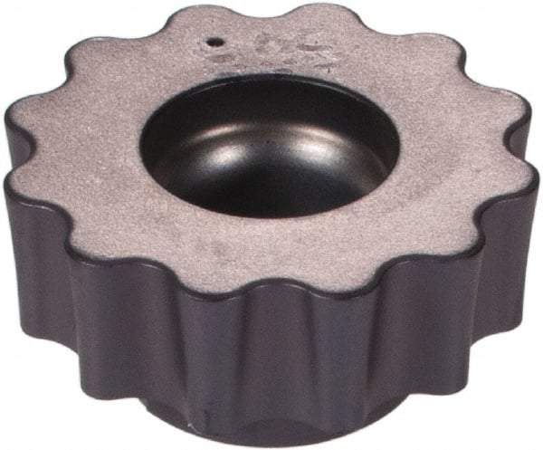 Iscar - RCMW1607 FW Grade IC908 Carbide Milling Insert - TiAlN Finish, 0.1969" Thick, 16mm Inscribed Circle - USA Tool & Supply