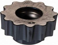 Iscar - RCMW1607 FW Grade IC910 Carbide Milling Insert - AlTiN Finish, 0.197" Thick, 16mm Inscribed Circle - USA Tool & Supply