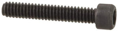 Value Collection - #0-80 UNF Hex Socket Drive, Socket Cap Screw - Alloy Steel, Black Oxide Finish, Fully Threaded, 3/8" Length Under Head - USA Tool & Supply