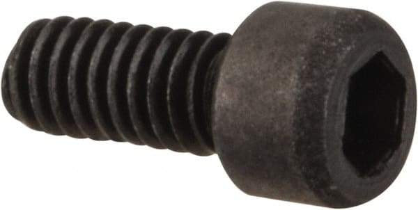 Value Collection - #1-72 UNF Hex Socket Drive, Socket Cap Screw - Alloy Steel, Black Oxide Finish, Fully Threaded, 3/16" Length Under Head - USA Tool & Supply