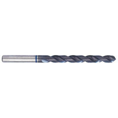 Accupro - #42 118° Spiral Flute Vanadium High Speed Steel Taper Length Drill Bit - USA Tool & Supply