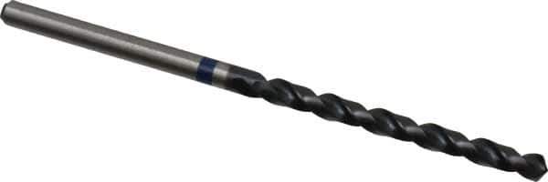 Accupro - #31 120° Cobalt Jobber Drill - TiAlN Finish, Right Hand Cut, Spiral Flute, Straight Shank, 65mm OAL, Split Point - USA Tool & Supply