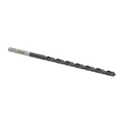 Accupro - #14 118° Spiral Flute Vanadium High Speed Steel Taper Length Drill Bit - USA Tool & Supply