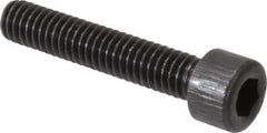 Value Collection - #6-40 UNF Hex Socket Drive, Socket Cap Screw - Alloy Steel, Black Oxide Finish, Fully Threaded, 3/4" Length Under Head - USA Tool & Supply