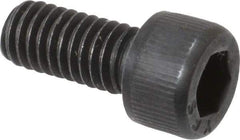 Value Collection - #8-36 UNF Hex Socket Drive, Socket Cap Screw - Alloy Steel, Black Oxide Finish, Fully Threaded, 3/8" Length Under Head - USA Tool & Supply