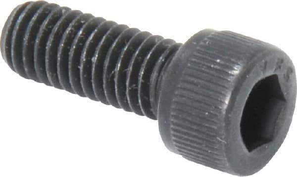 Value Collection - #10-32 UNF Hex Socket Drive, Socket Cap Screw - Alloy Steel, Black Oxide Finish, Fully Threaded, 1/2" Length Under Head - USA Tool & Supply