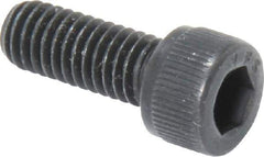 Value Collection - #10-32 UNF Hex Socket Drive, Socket Cap Screw - Alloy Steel, Black Oxide Finish, Fully Threaded, 1/2" Length Under Head - USA Tool & Supply