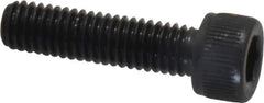 Value Collection - #10-32 UNF Hex Socket Drive, Socket Cap Screw - Alloy Steel, Black Oxide Finish, Fully Threaded, 3/4" Length Under Head - USA Tool & Supply