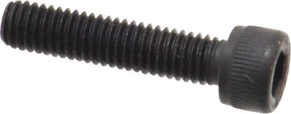 Value Collection - #10-32 UNF Hex Socket Drive, Socket Cap Screw - Alloy Steel, Black Oxide Finish, Fully Threaded, 7/8" Length Under Head - USA Tool & Supply