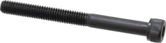 Value Collection - #10-32 UNF Hex Socket Drive, Socket Cap Screw - Alloy Steel, Black Oxide Finish, Partially Threaded, 2" Length Under Head - USA Tool & Supply