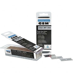 GEM - 1-1/2" Stainless Steel Single Edge Blade - USA Tool & Supply