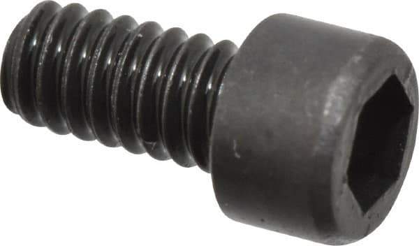Value Collection - #2-56 UNC Hex Socket Drive, Socket Cap Screw - Alloy Steel, Black Oxide Finish, Fully Threaded, 3/16" Length Under Head - USA Tool & Supply