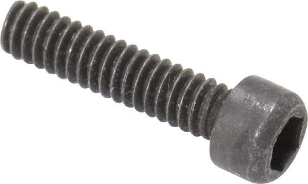 Value Collection - #2-56 UNC Hex Socket Drive, Socket Cap Screw - Alloy Steel, Black Oxide Finish, Fully Threaded, 3/8" Length Under Head - USA Tool & Supply