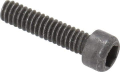 Value Collection - #2-56 UNC Hex Socket Drive, Socket Cap Screw - Alloy Steel, Black Oxide Finish, Fully Threaded, 3/8" Length Under Head - USA Tool & Supply