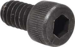 Value Collection - #3-48 UNC Hex Socket Drive, Socket Cap Screw - Alloy Steel, Black Oxide Finish, Fully Threaded, 3/16" Length Under Head - USA Tool & Supply
