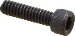 Value Collection - #3-48 UNC Hex Socket Drive, Socket Cap Screw - Alloy Steel, Black Oxide Finish, Fully Threaded, 3/8" Length Under Head - USA Tool & Supply