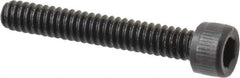 Value Collection - #4-40 UNC Hex Socket Drive, Socket Cap Screw - Alloy Steel, Black Oxide Finish, Fully Threaded, 3/4" Length Under Head - USA Tool & Supply