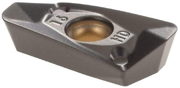 Kennametal - EP1416 HD Grade KCPK30 Carbide Milling Insert - TiN/TiCN/Al2O3 Finish, 0.1772" Thick, 1.6mm Corner Radius - USA Tool & Supply