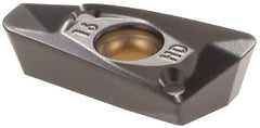 Kennametal - EP1416 HD Grade KCPK30 Carbide Milling Insert - TiN/TiCN/Al2O3 Finish, 0.1772" Thick, 1.6mm Corner Radius - USA Tool & Supply