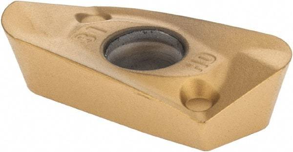 Kennametal - EP1431 HD Grade KC725M Carbide Milling Insert - TiN/TiCN/TiN Finish, 0.177" Thick, 3.1mm Corner Radius - USA Tool & Supply