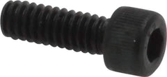 Value Collection - #5-40 UNC Hex Socket Drive, Socket Cap Screw - Alloy Steel, Black Oxide Finish, Fully Threaded, 3/8" Length Under Head - USA Tool & Supply