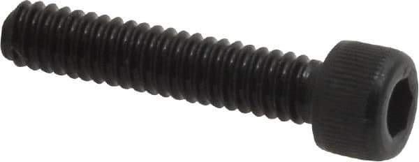 Value Collection - #5-40 UNC Hex Socket Drive, Socket Cap Screw - Alloy Steel, Black Oxide Finish, Fully Threaded, 5/8" Length Under Head - USA Tool & Supply