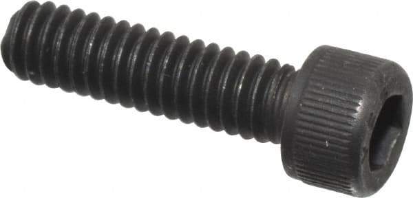 Value Collection - #8-32 UNC Hex Socket Drive, Socket Cap Screw - Alloy Steel, Black Oxide Finish, Fully Threaded, 5/8" Length Under Head - USA Tool & Supply