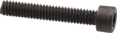 Value Collection - #8-32 UNC Hex Socket Drive, Socket Cap Screw - Alloy Steel, Black Oxide Finish, Fully Threaded, 1" Length Under Head - USA Tool & Supply