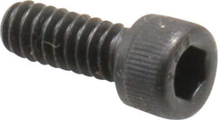 Value Collection - #10-24 UNC Hex Socket Drive, Socket Cap Screw - Alloy Steel, Black Oxide Finish, Fully Threaded, 1/2" Length Under Head - USA Tool & Supply