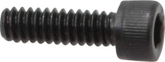 Value Collection - #10-24 UNC Hex Socket Drive, Socket Cap Screw - Alloy Steel, Black Oxide Finish, Fully Threaded, 5/8" Length Under Head - USA Tool & Supply