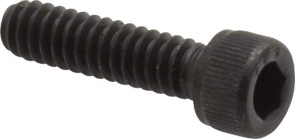Value Collection - #10-24 UNC Hex Socket Drive, Socket Cap Screw - Alloy Steel, Black Oxide Finish, Fully Threaded, 3/4" Length Under Head - USA Tool & Supply