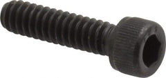 Value Collection - #10-24 UNC Hex Socket Drive, Socket Cap Screw - Alloy Steel, Black Oxide Finish, Fully Threaded, 3/4" Length Under Head - USA Tool & Supply