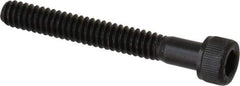Value Collection - #10-24 UNC Hex Socket Drive, Socket Cap Screw - Alloy Steel, Black Oxide Finish, Partially Threaded, 1-1/2" Length Under Head - USA Tool & Supply
