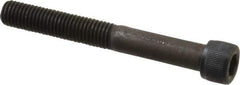 Value Collection - 1/4-28 UNF Hex Socket Drive, Socket Cap Screw - Alloy Steel, Black Oxide Finish, Partially Threaded, 2" Length Under Head - USA Tool & Supply