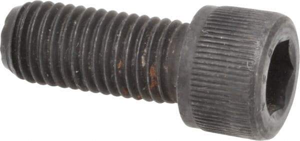 Value Collection - 5/16-24 UNF Hex Socket Drive, Socket Cap Screw - Alloy Steel, Black Oxide Finish, Fully Threaded, 3/4" Length Under Head - USA Tool & Supply